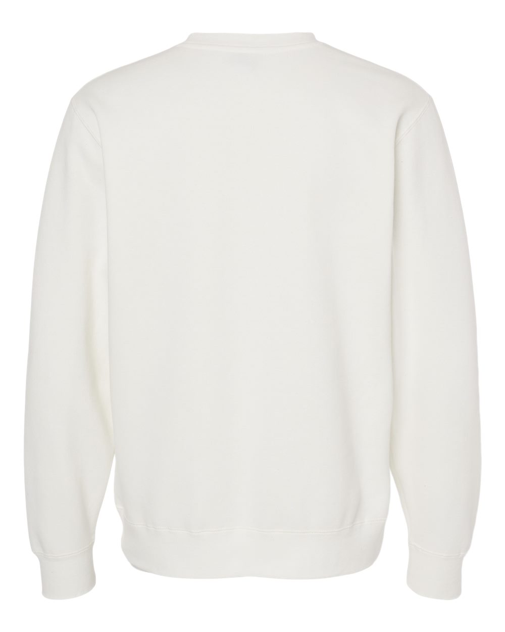 Unisex Midweight Pigment-Dyed Crewneck Sweatshirt - Back - B22376012 - Prepared For Dye