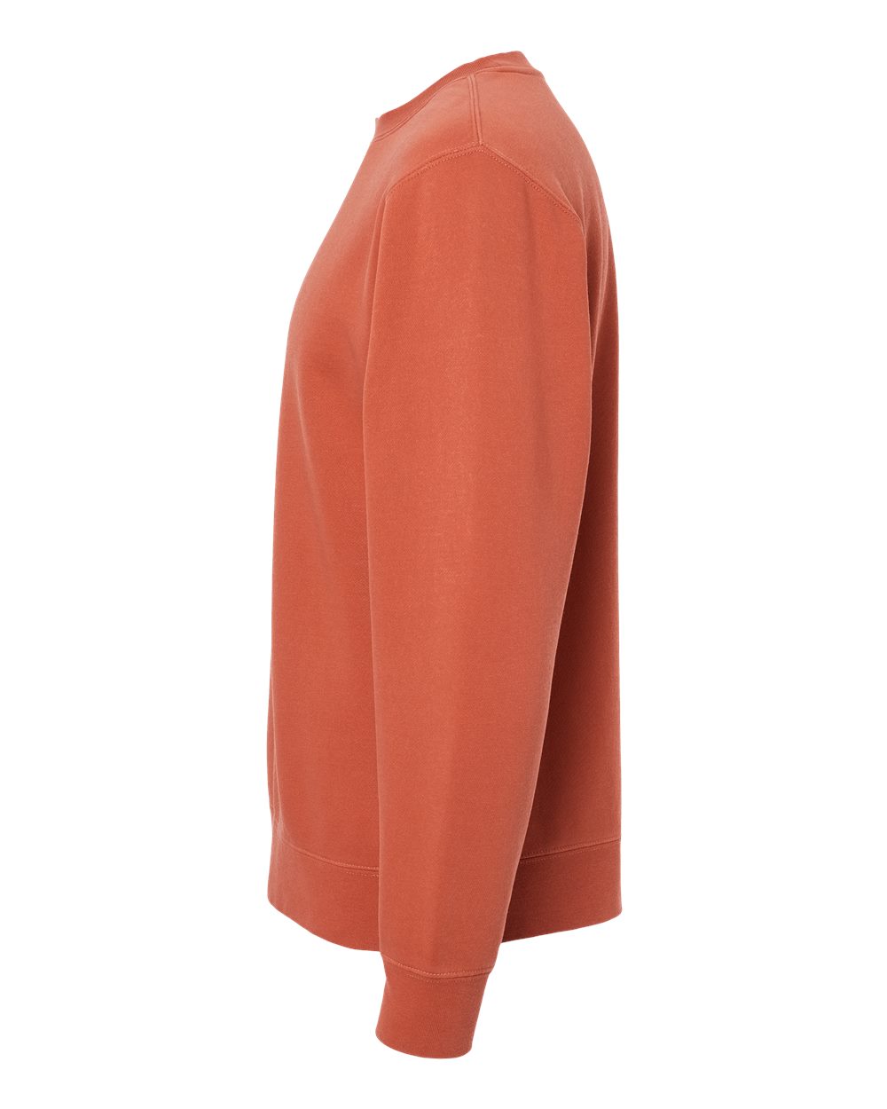 Unisex Midweight Pigment-Dyed Crewneck Sweatshirt - DirectSide - B22376032 - Pigment Amber