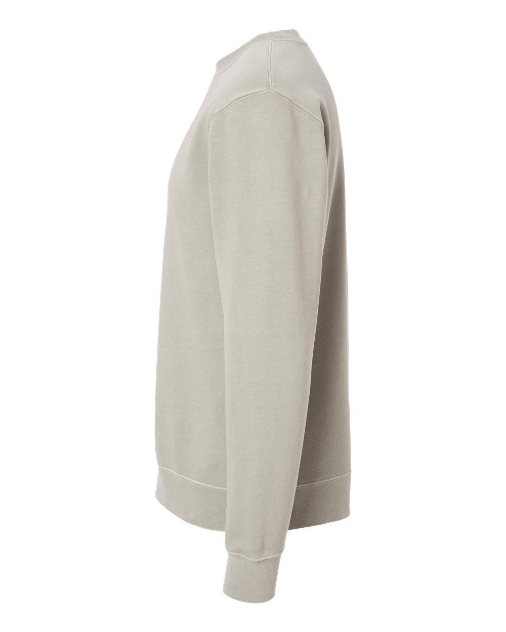 Unisex Midweight Pigment-Dyed Crewneck Sweatshirt - DirectSide - B22376052 - Pigment Cement