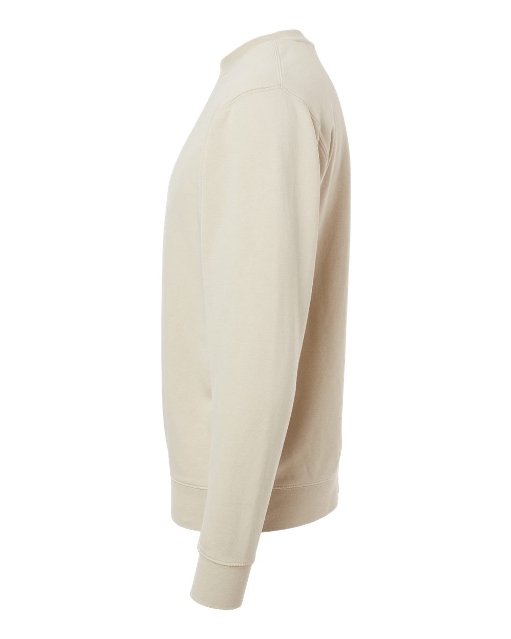 Unisex Midweight Pigment-Dyed Crewneck Sweatshirt - DirectSide - B22376082 - Pigment Ivory