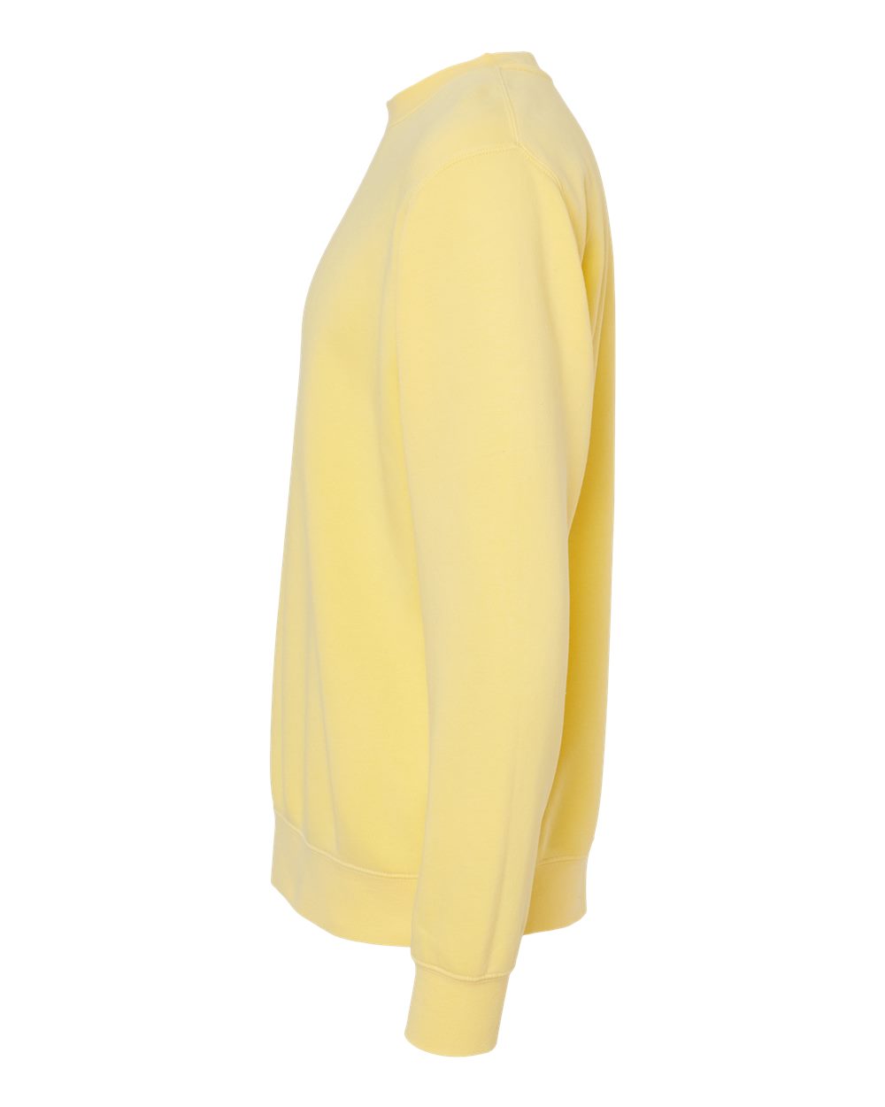 Unisex Midweight Pigment-Dyed Crewneck Sweatshirt - DirectSide - B22376282 - Pigment Yellow