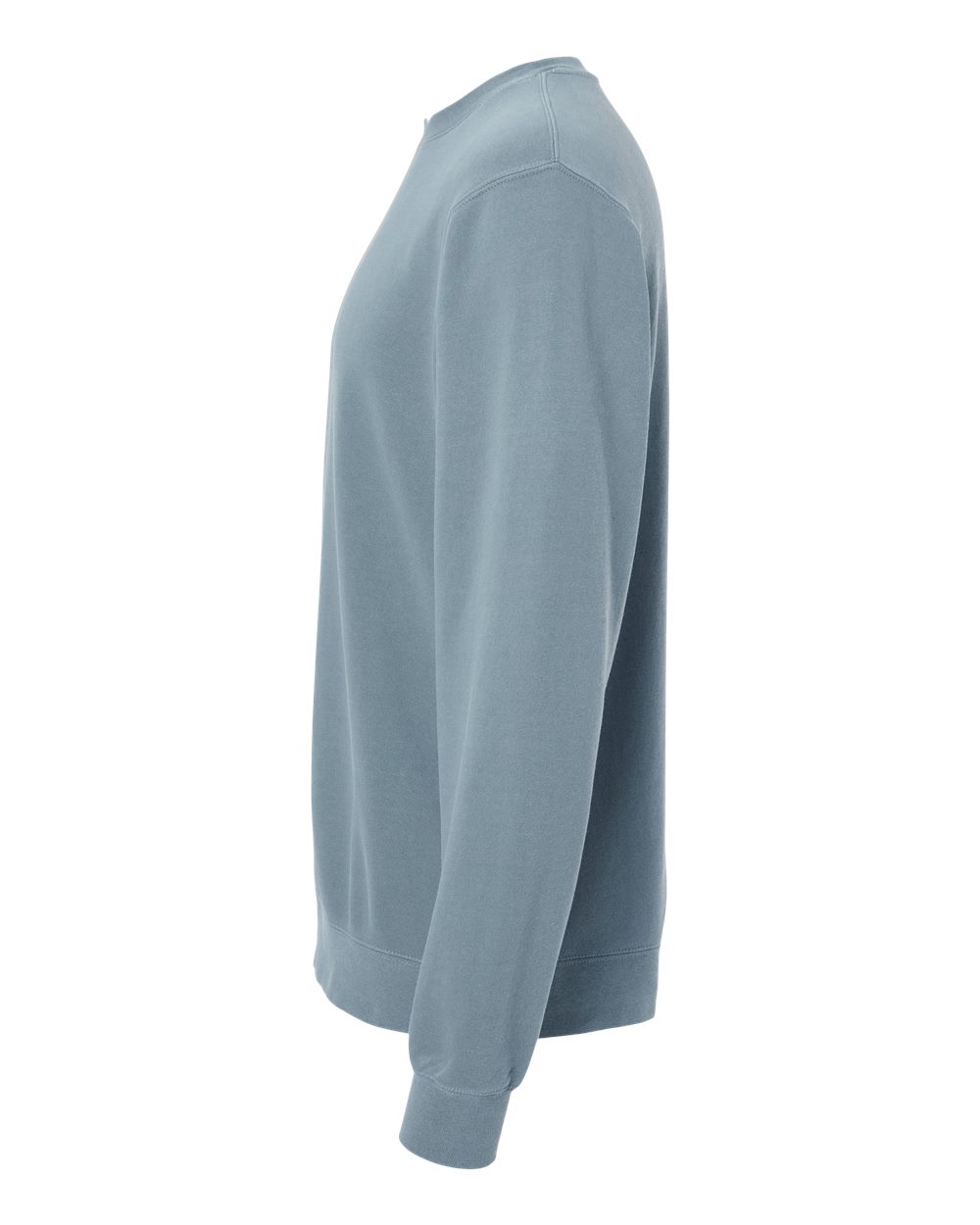 Unisex Midweight Pigment-Dyed Crewneck Sweatshirt - DirectSide - B22376652 - Pigment Slate Blue