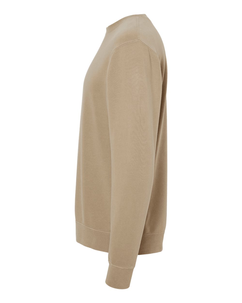 Unisex Midweight Pigment-Dyed Crewneck Sweatshirt - DirectSide - B22376732 - Pigment Sandstone