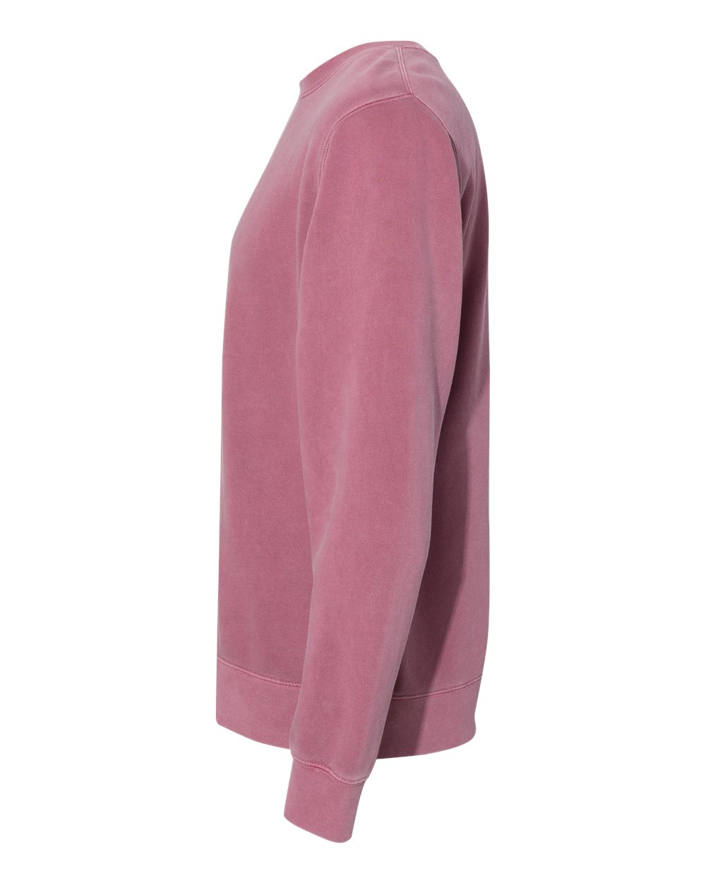 Unisex Midweight Pigment-Dyed Crewneck Sweatshirt - DirectSide - B22376852 - Pigment Maroon
