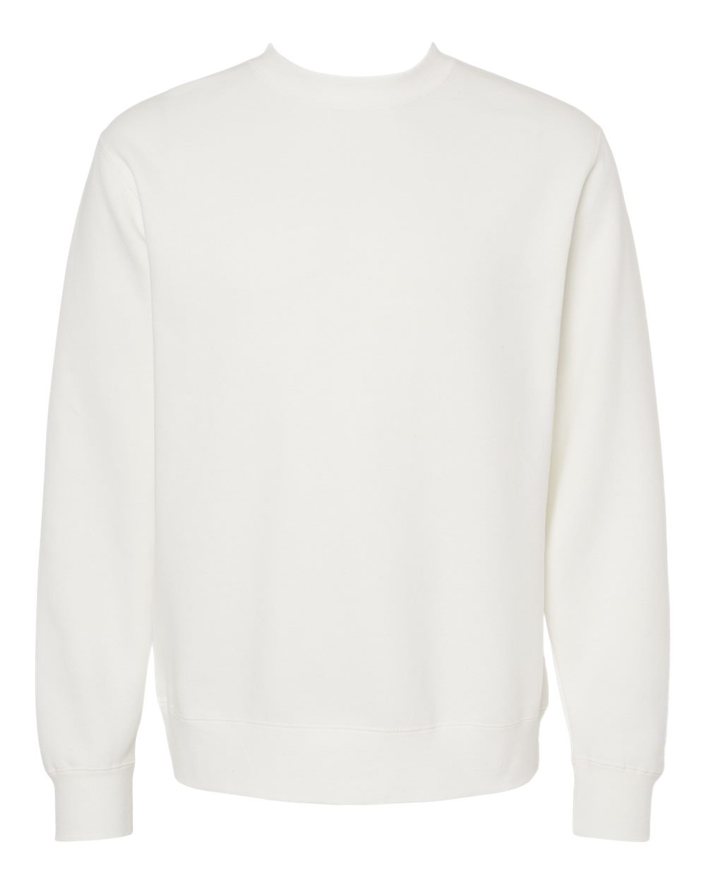 Unisex Midweight Pigment-Dyed Crewneck Sweatshirt - Front - B22376012 - Prepared For Dye
