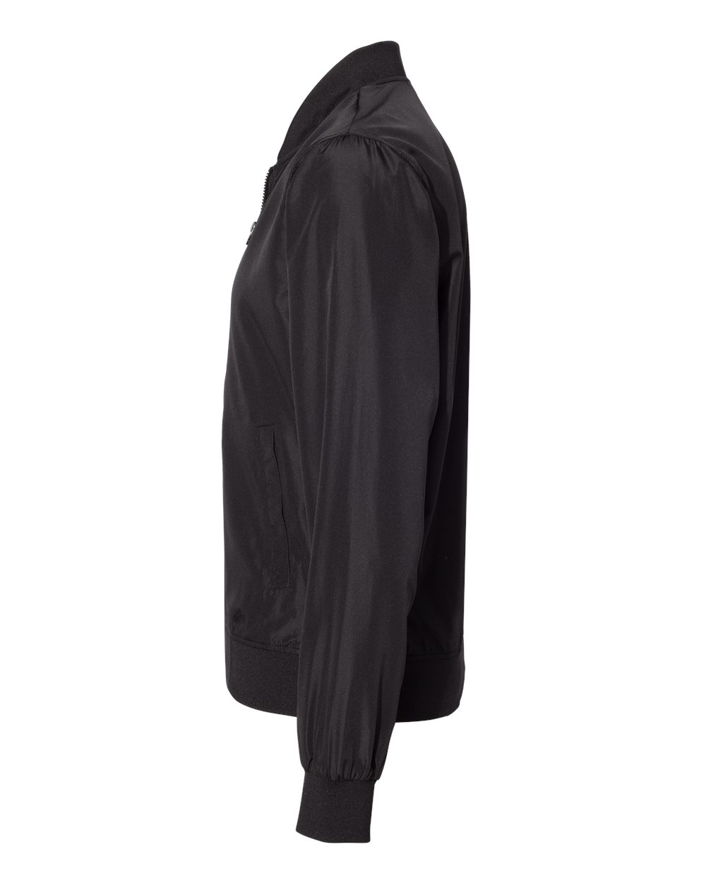 Unisex Lightweight Bomber Jacket - DirectSide - B35076503 - Black