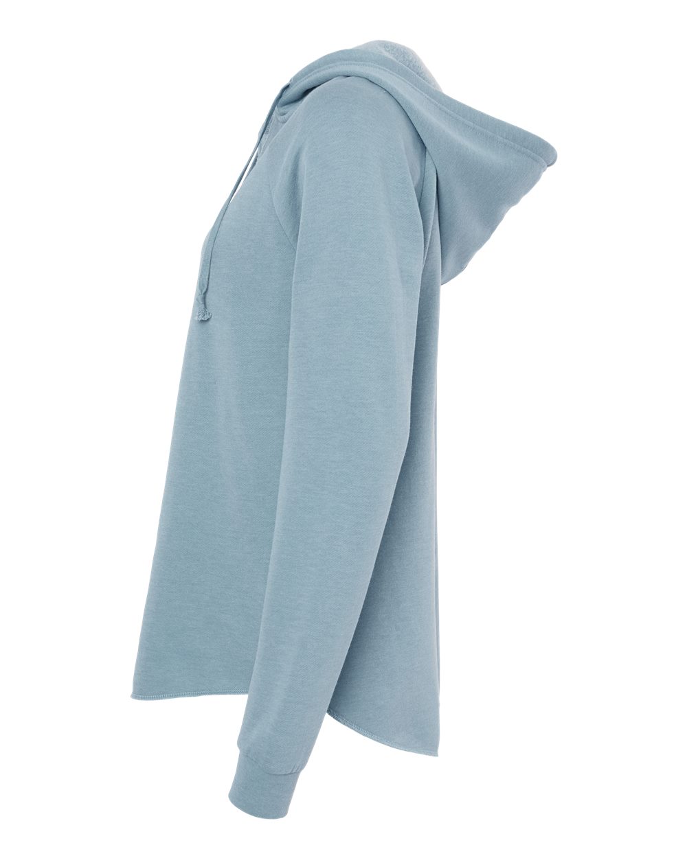 Women’s Lightweight California Wave Wash Hooded Sweatshirt - DirectSide - B26776252 - Misty Blue