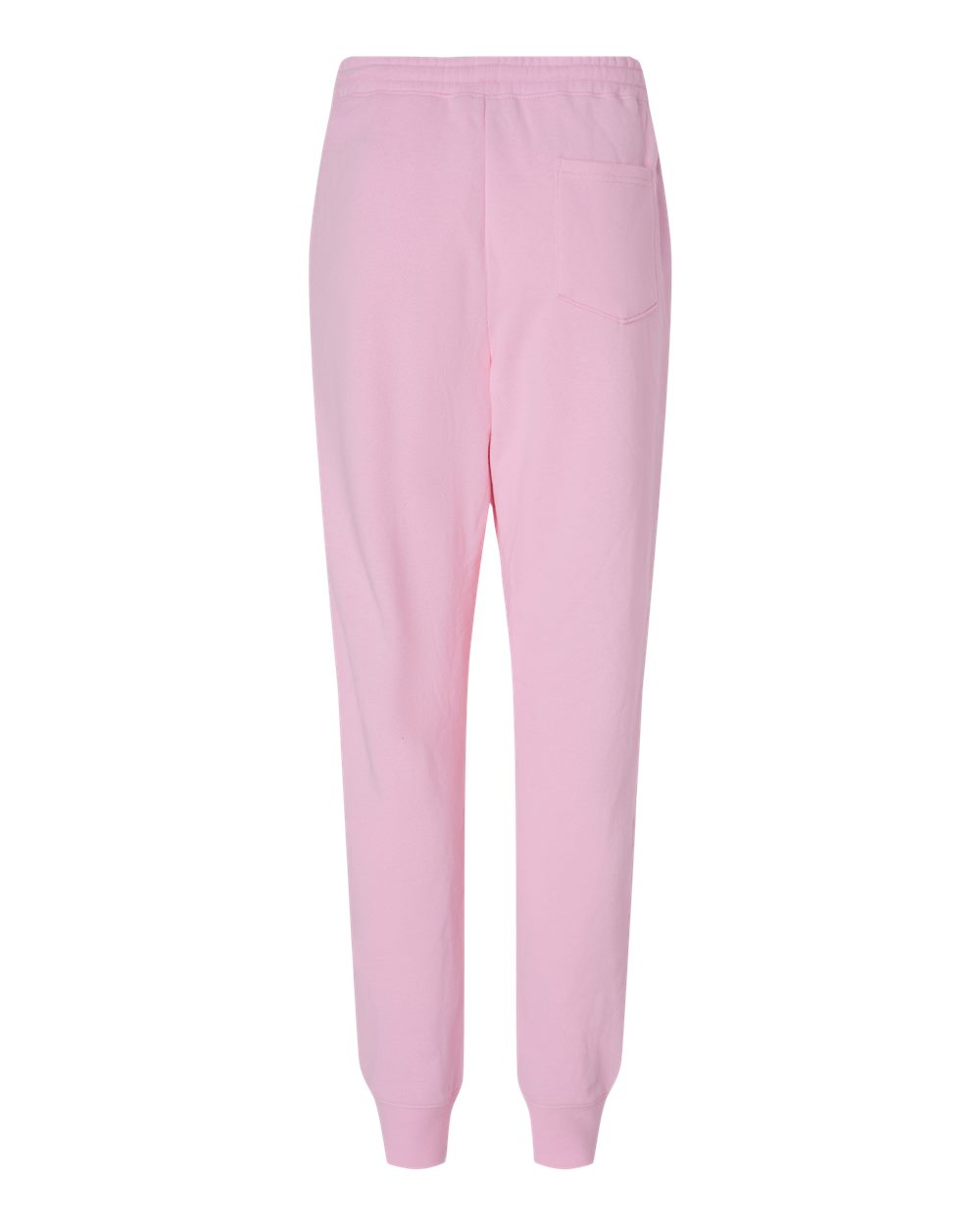 Men's Midweight Fleece Sweatpants - Back - B01776314 - Light Pink