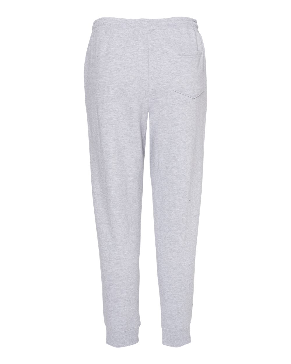 Men's Midweight Fleece Sweatpants - Back - B01776352 - Grey Heather