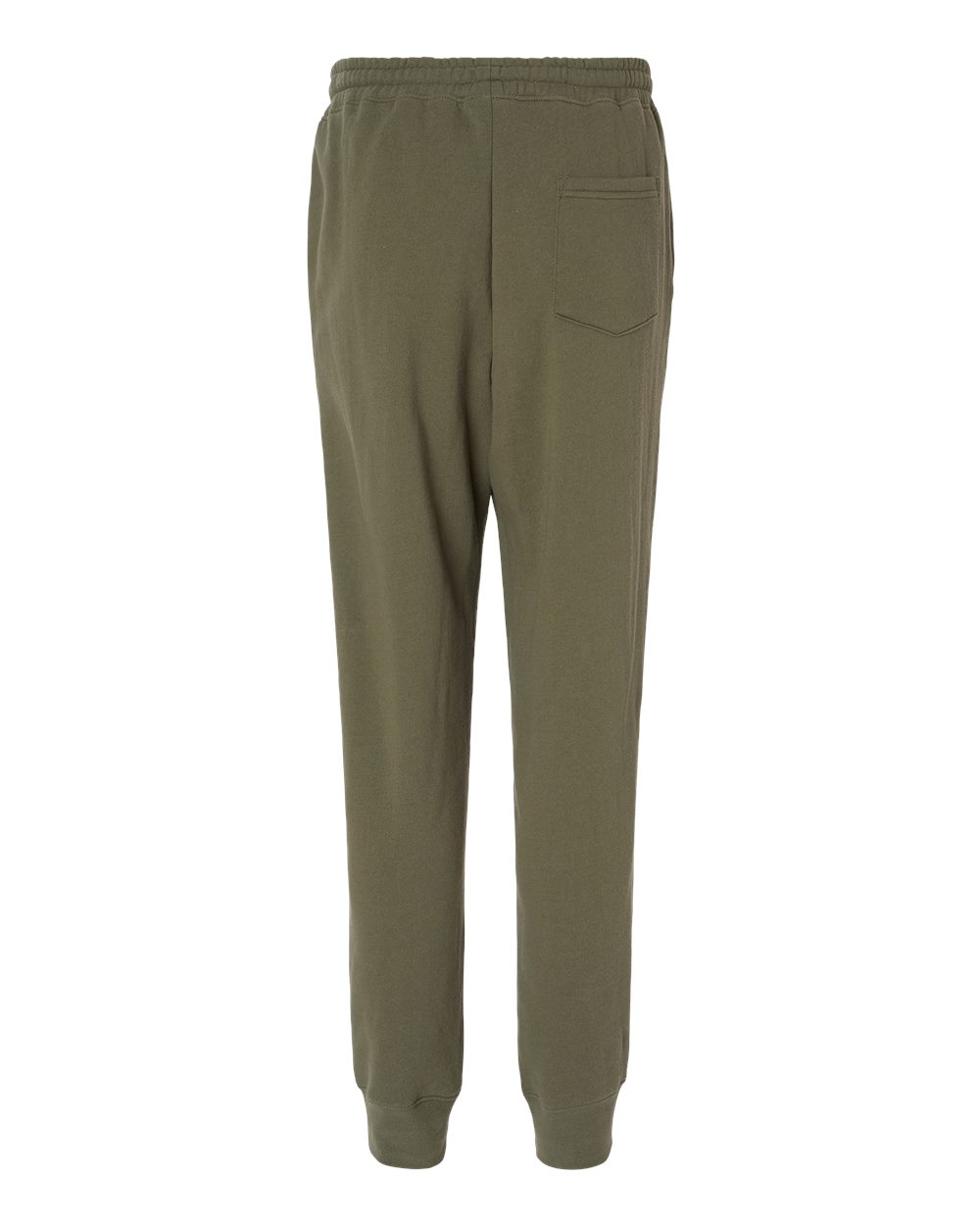 Men's Midweight Fleece Sweatpants - Back - B01776542 - Army
