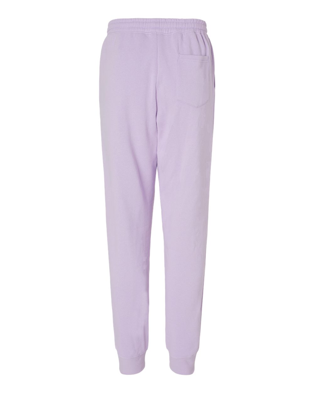 Men's Midweight Fleece Sweatpants - Back - B01776672 - Lavender
