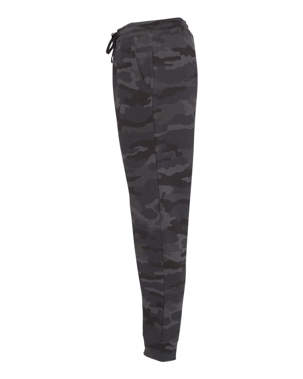 Men's Midweight Fleece Sweatpants - DirectSide - B01776512 - Black Camo