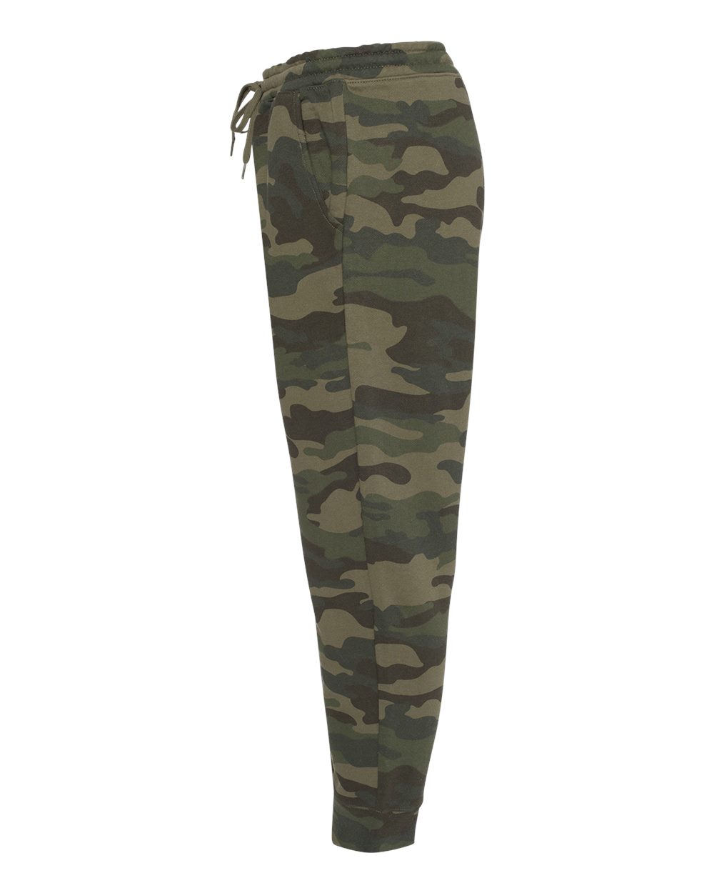 Men's Midweight Fleece Sweatpants - DirectSide - B01776622 - Forest Camo