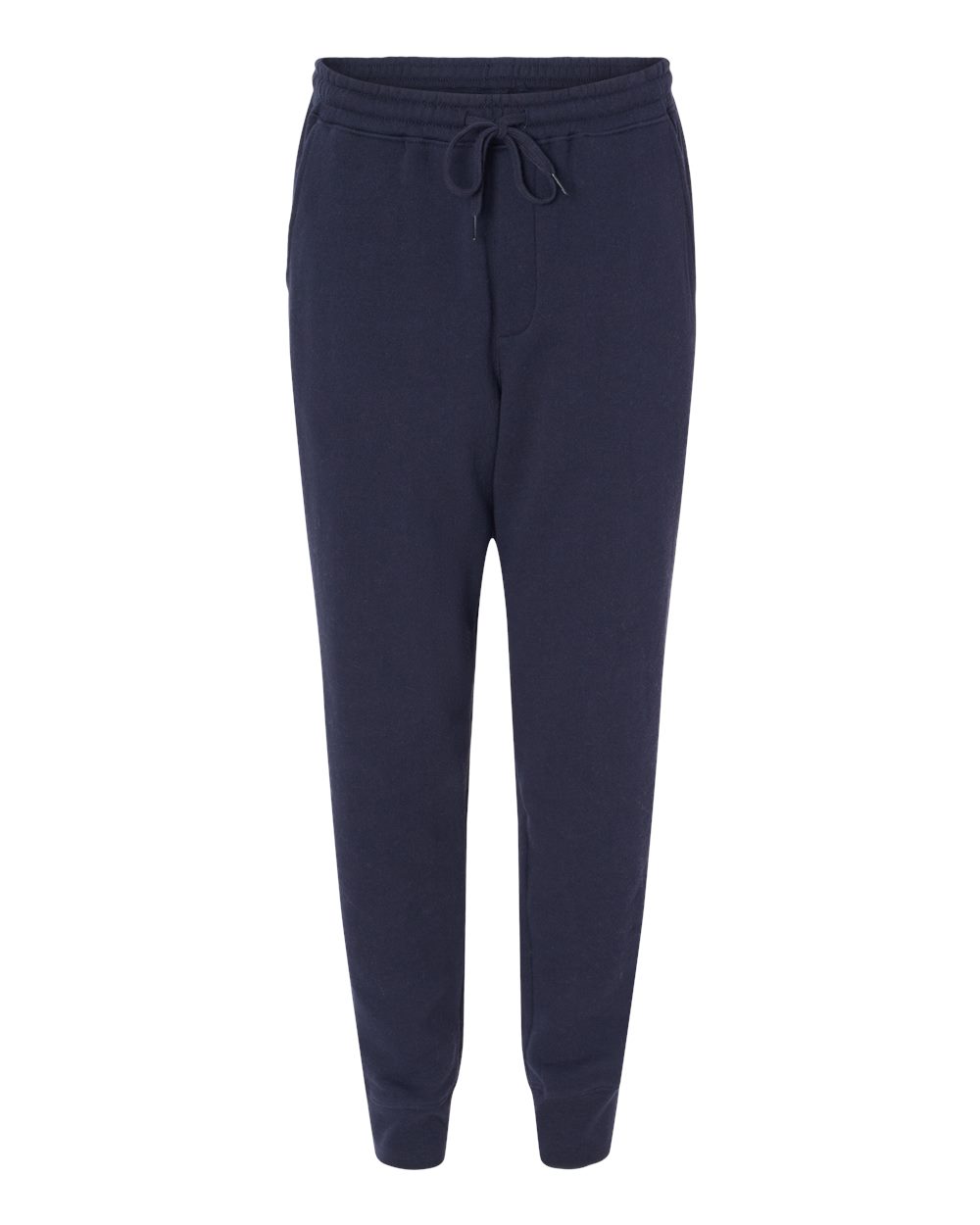 Men's Midweight Fleece Sweatpants - Front - B01776302 - Classic Navy