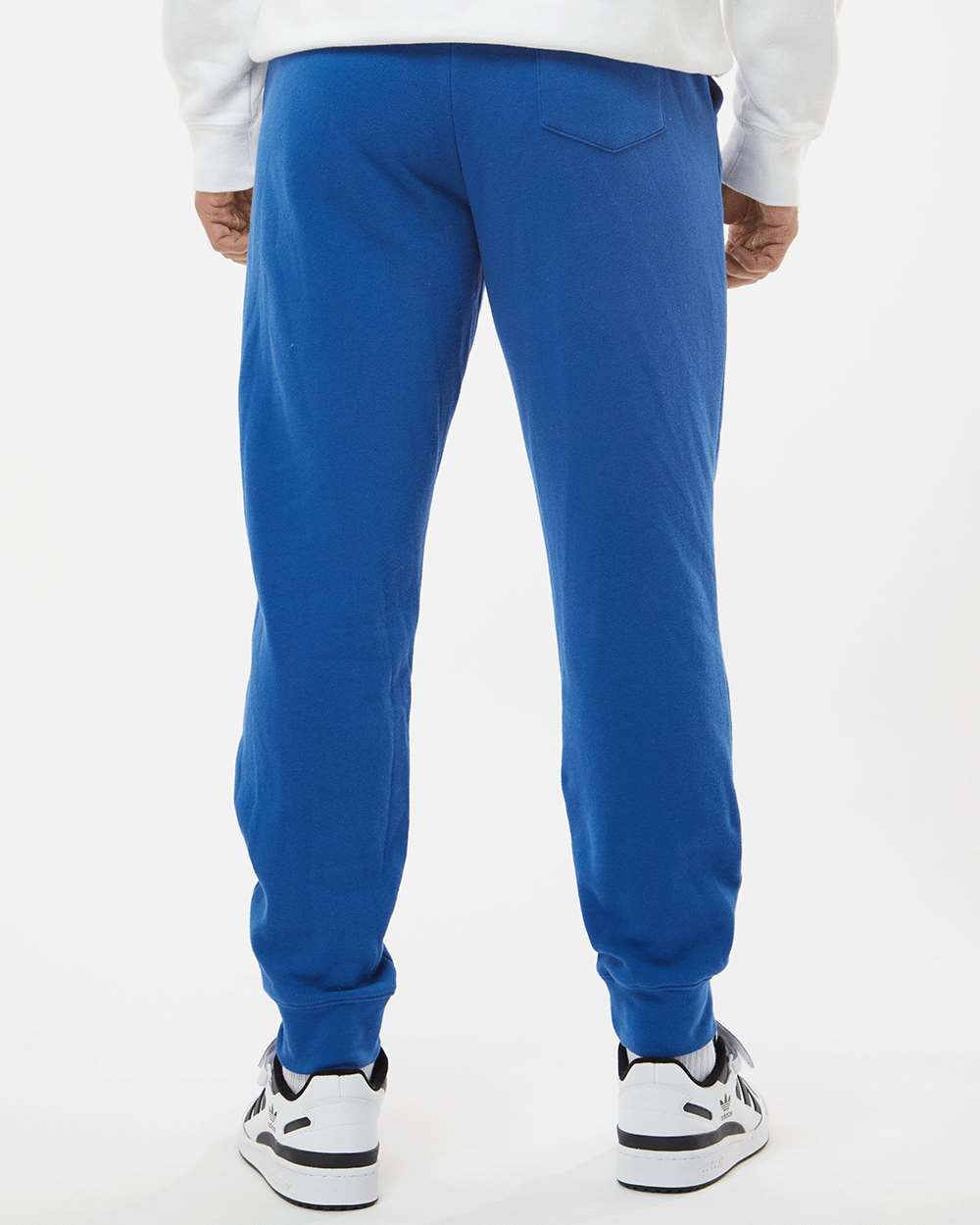 Men's Midweight Fleece Sweatpants - OnModelBack - B01776752 - Royal