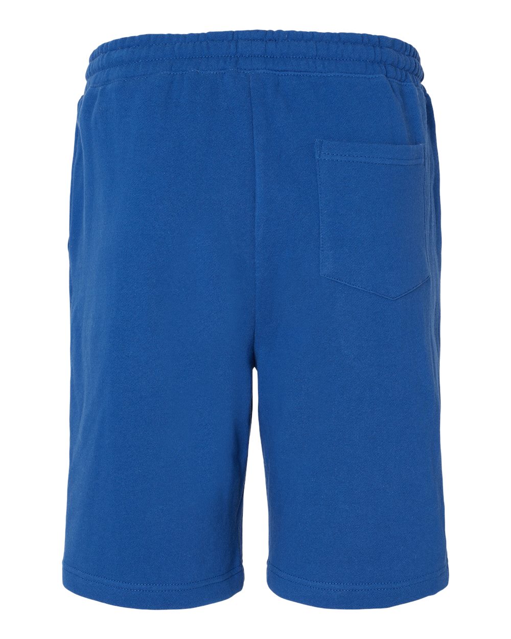 Men's Midweight Fleece Shorts - Back - B01676752 - Royal