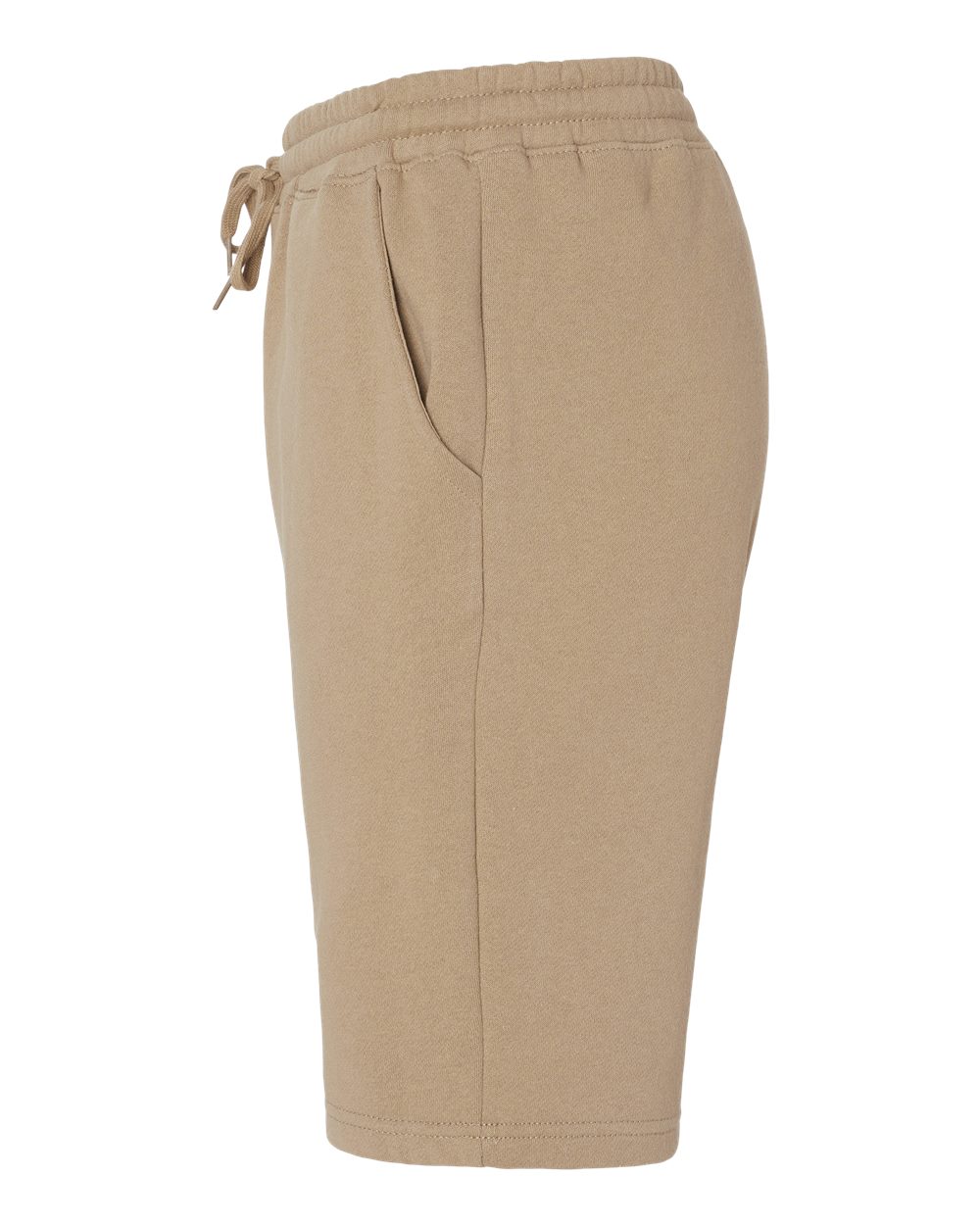 Men's Midweight Fleece Shorts - DirectSide - B01676232 - Sandstone