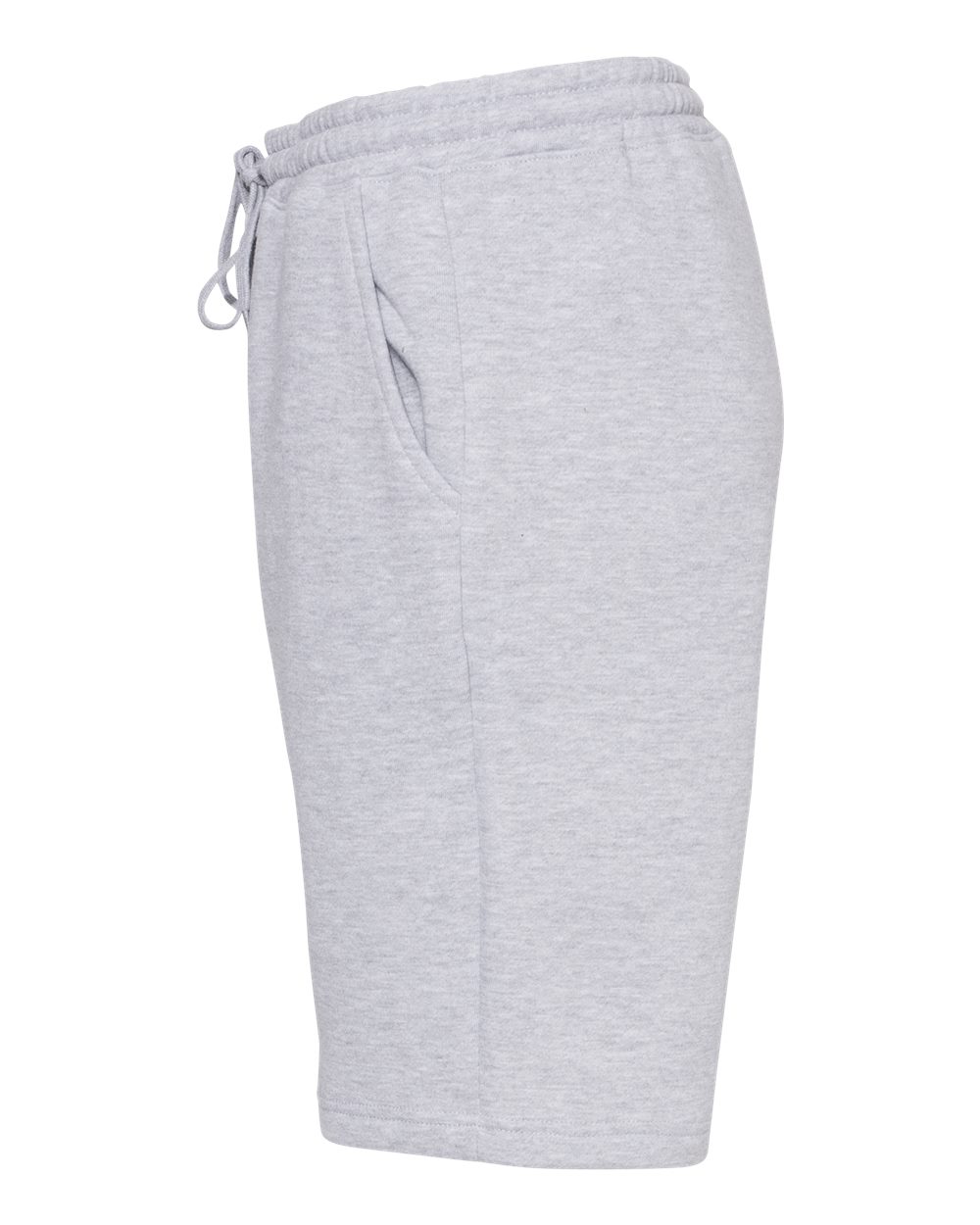 Men's Midweight Fleece Shorts - DirectSide - B01676352 - Grey Heather