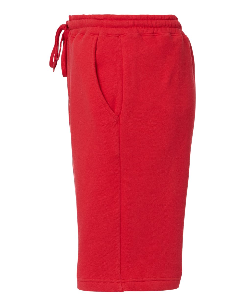 Men's Midweight Fleece Shorts - DirectSide - B01676702 - Red