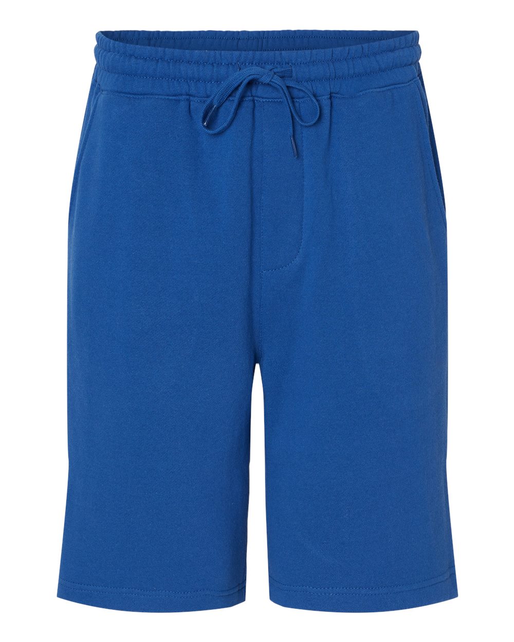 Men's Midweight Fleece Shorts - Front - B01676752 - Royal