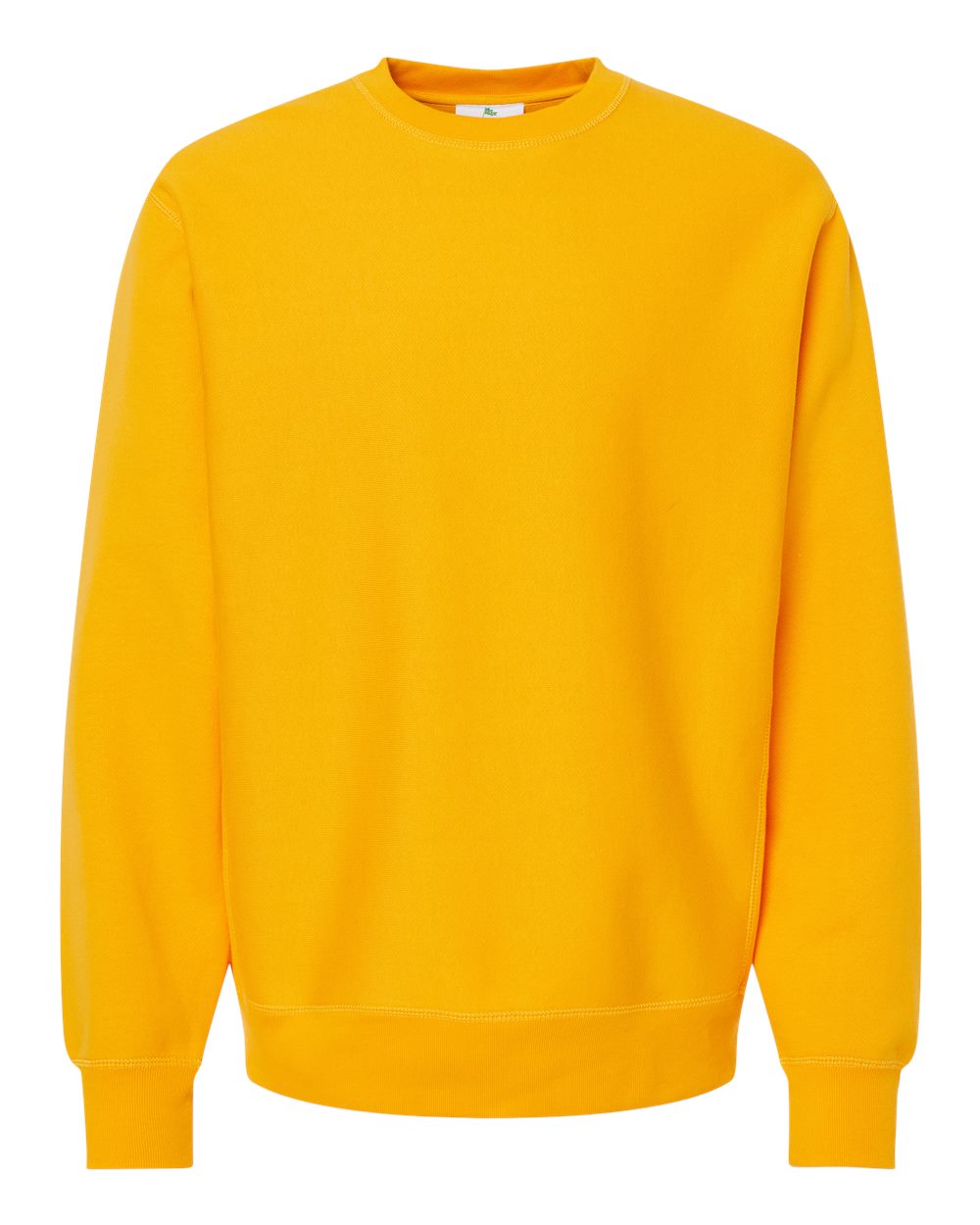 Unisex Legend Premium Heavyweight Cross-Grain Crewneck Sweatshirt - Front - B02776122 - Gold