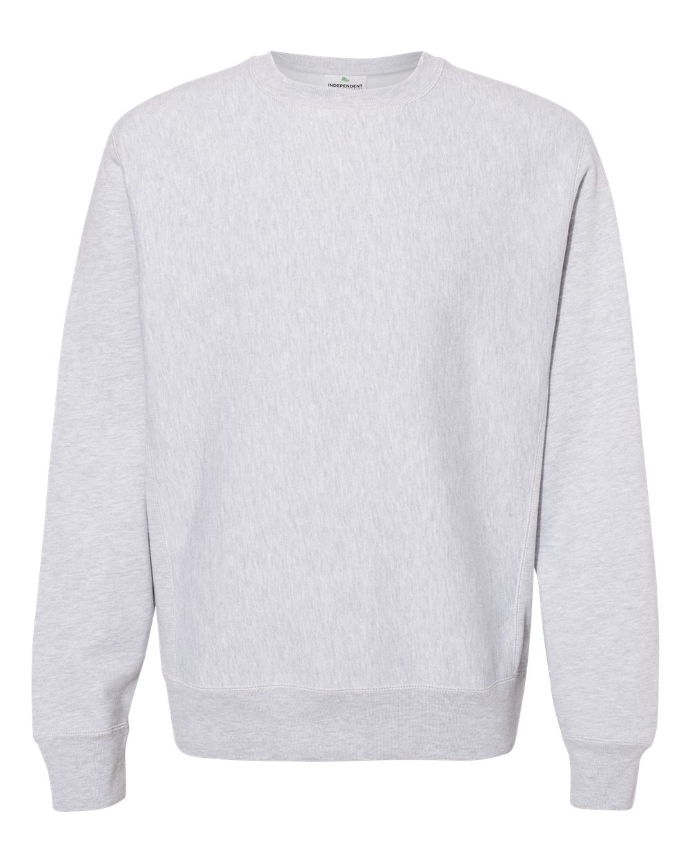 Unisex Legend Premium Heavyweight Cross-Grain Crewneck Sweatshirt - Front - B02776352 - Grey Heather