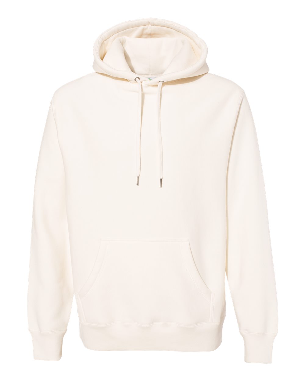 Unisex Legend Premium Heavyweight Cross-Grain Hooded Sweatshirt - Front - B02876242 - Bone