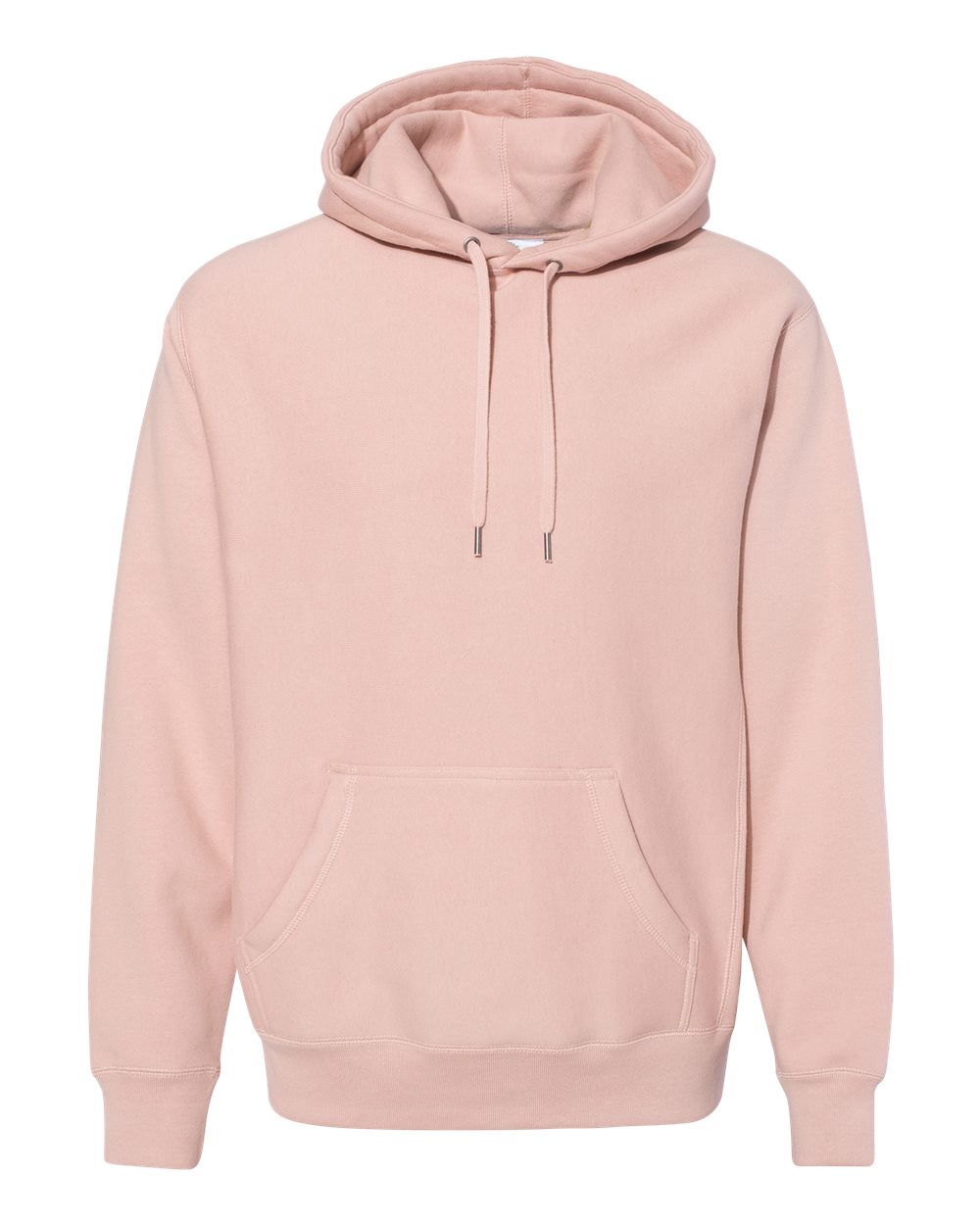 Unisex Legend Premium Heavyweight Cross-Grain Hooded Sweatshirt - Front - B02876302 - Dusty Pink