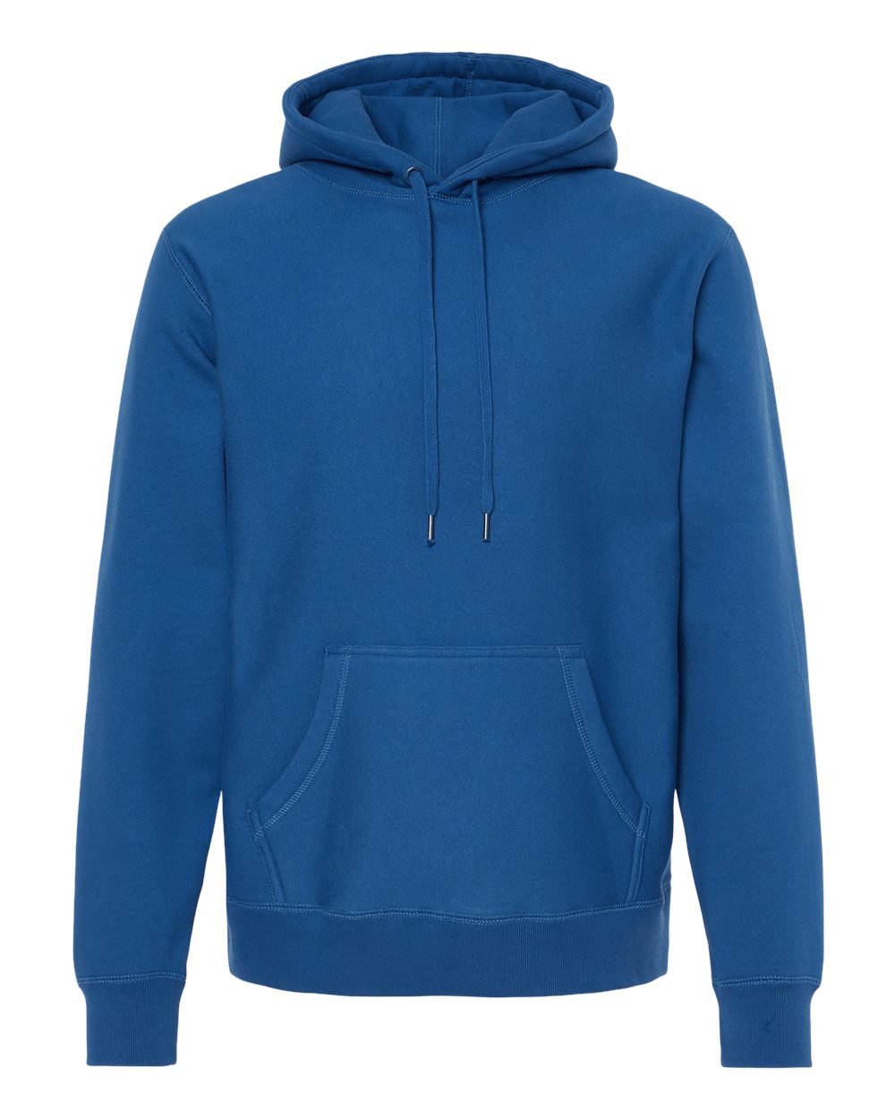 Unisex Legend Premium Heavyweight Cross-Grain Hooded Sweatshirt - Front - B02876752 - Royal
