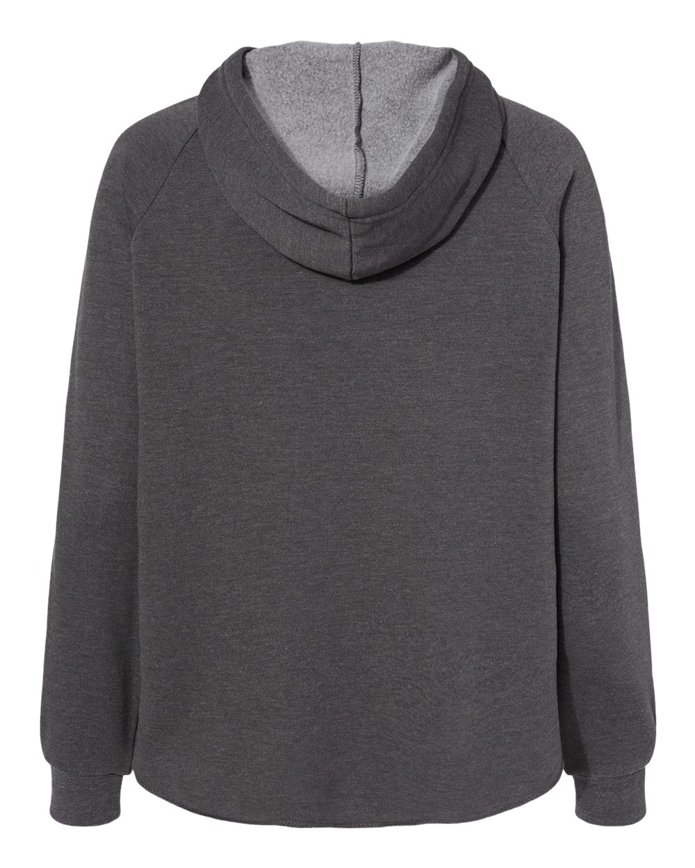 Women's California Wave Wash Full-Zip Hooded Sweatshirt - Back - B03076582 - Shadow