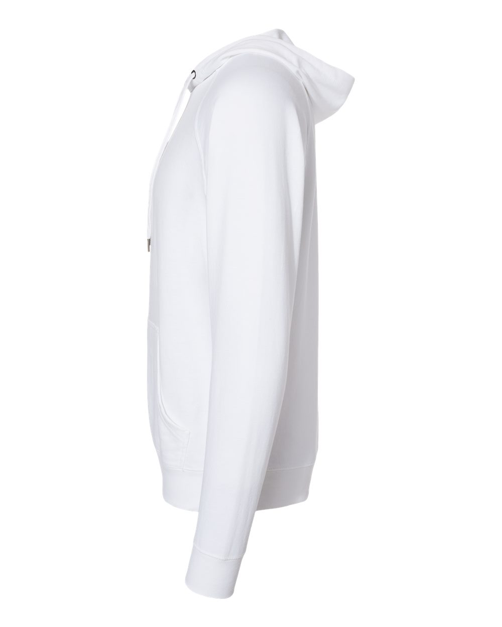 Unisex Icon Lightweight Loopback Terry Hooded Sweatshirt - DirectSide - B11376002 - White