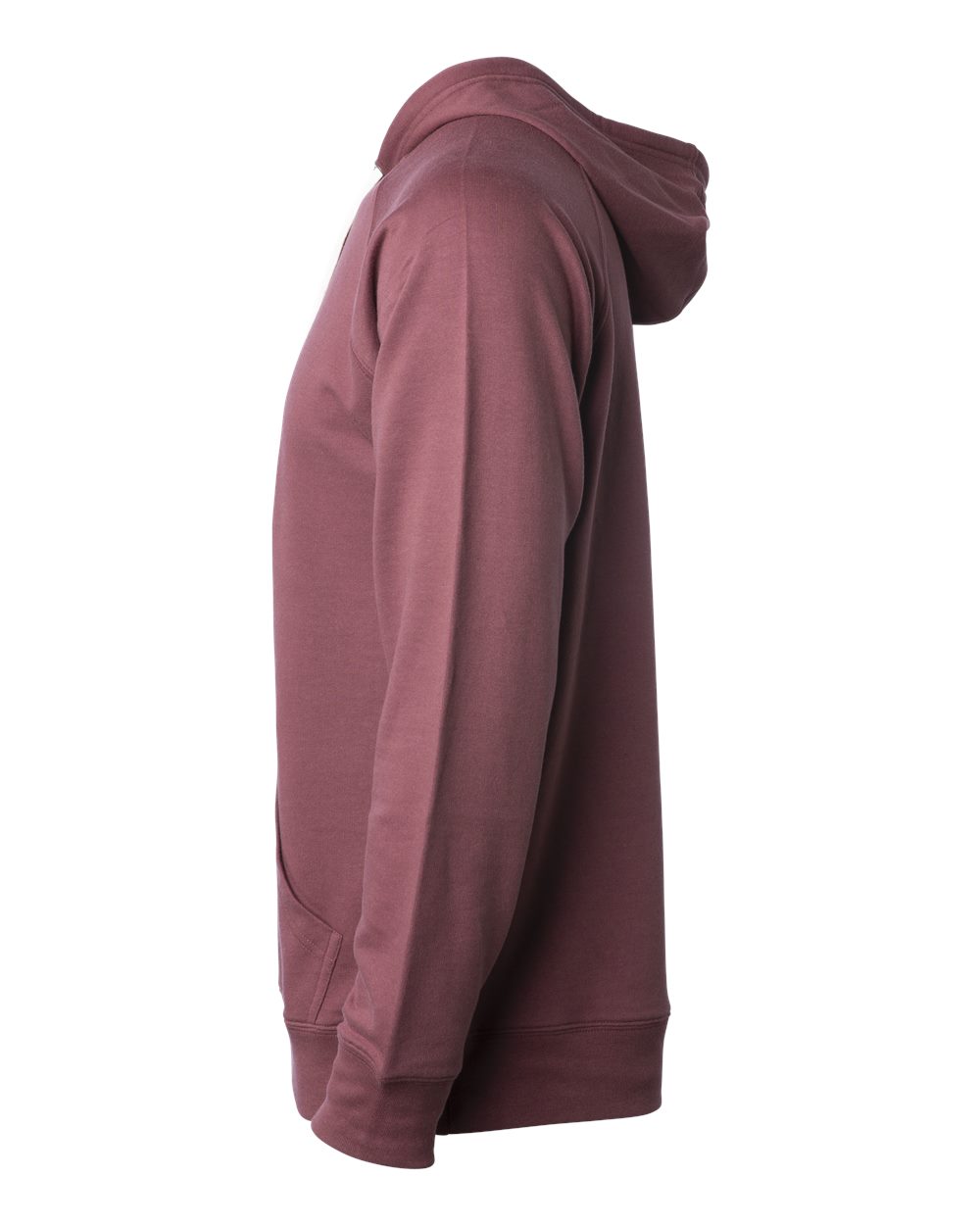 Unisex Icon Lightweight Loopback Terry Hooded Sweatshirt - DirectSide - B11376102 - Port