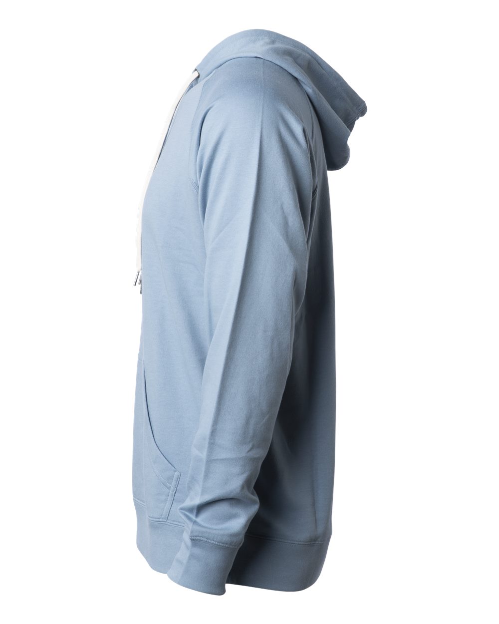 Unisex Icon Lightweight Loopback Terry Hooded Sweatshirt - DirectSide - B11376252 - Misty Blue