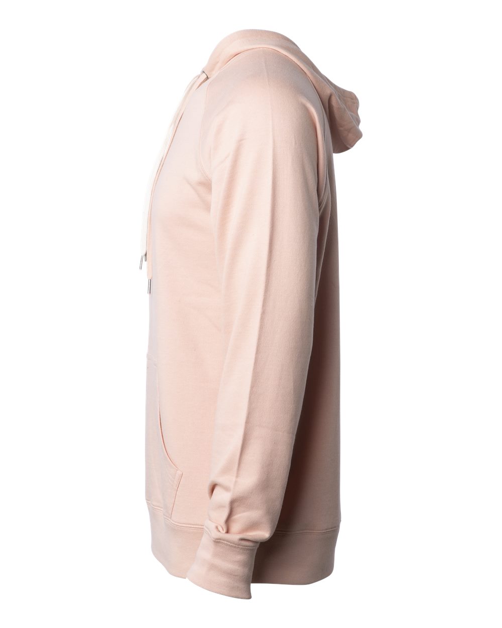 Unisex Icon Lightweight Loopback Terry Hooded Sweatshirt - DirectSide - B11376302 - Rose