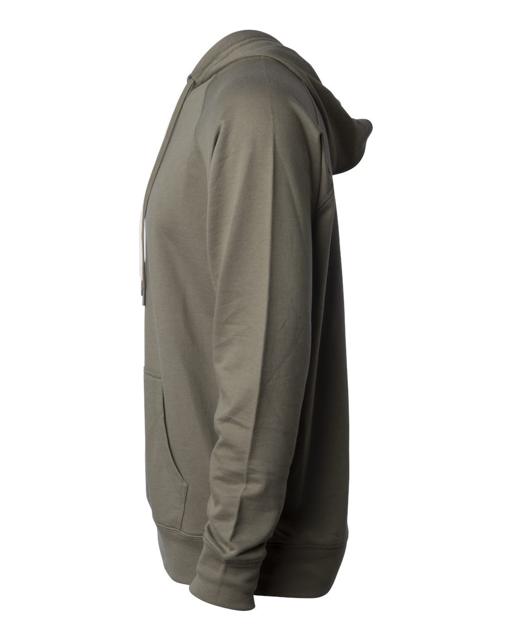Unisex Icon Lightweight Loopback Terry Hooded Sweatshirt - DirectSide - B11376642 - Olive