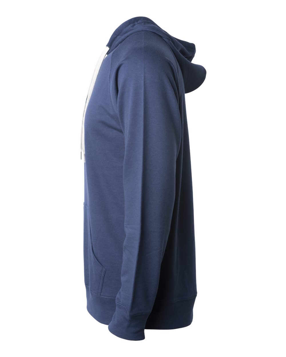 Unisex Icon Lightweight Loopback Terry Hooded Sweatshirt - DirectSide - B11376652 - Indigo