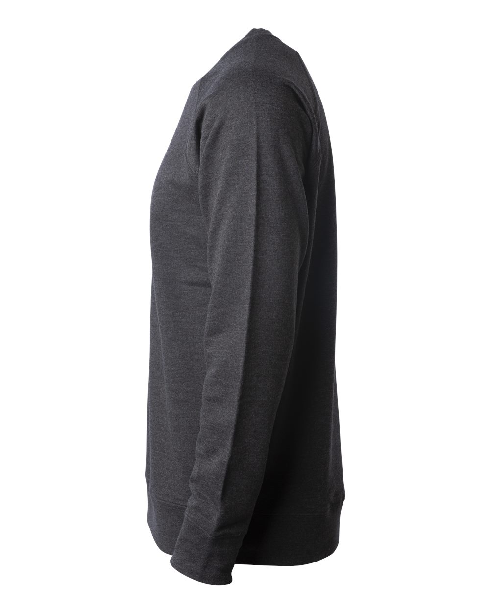Unisex Icon Lightweight Loopback Terry Crewneck Sweatshirt - DirectSide - B11576092 - Charcoal Heather