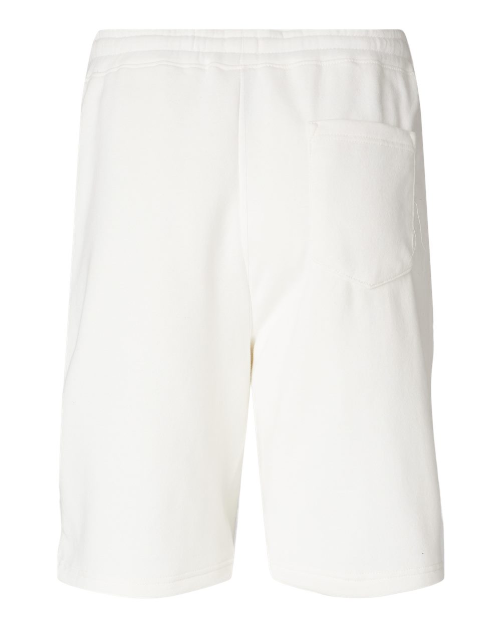 Unisex Pigment-Dyed Fleece Shorts - Back - B02676012 - Prepared For Dye