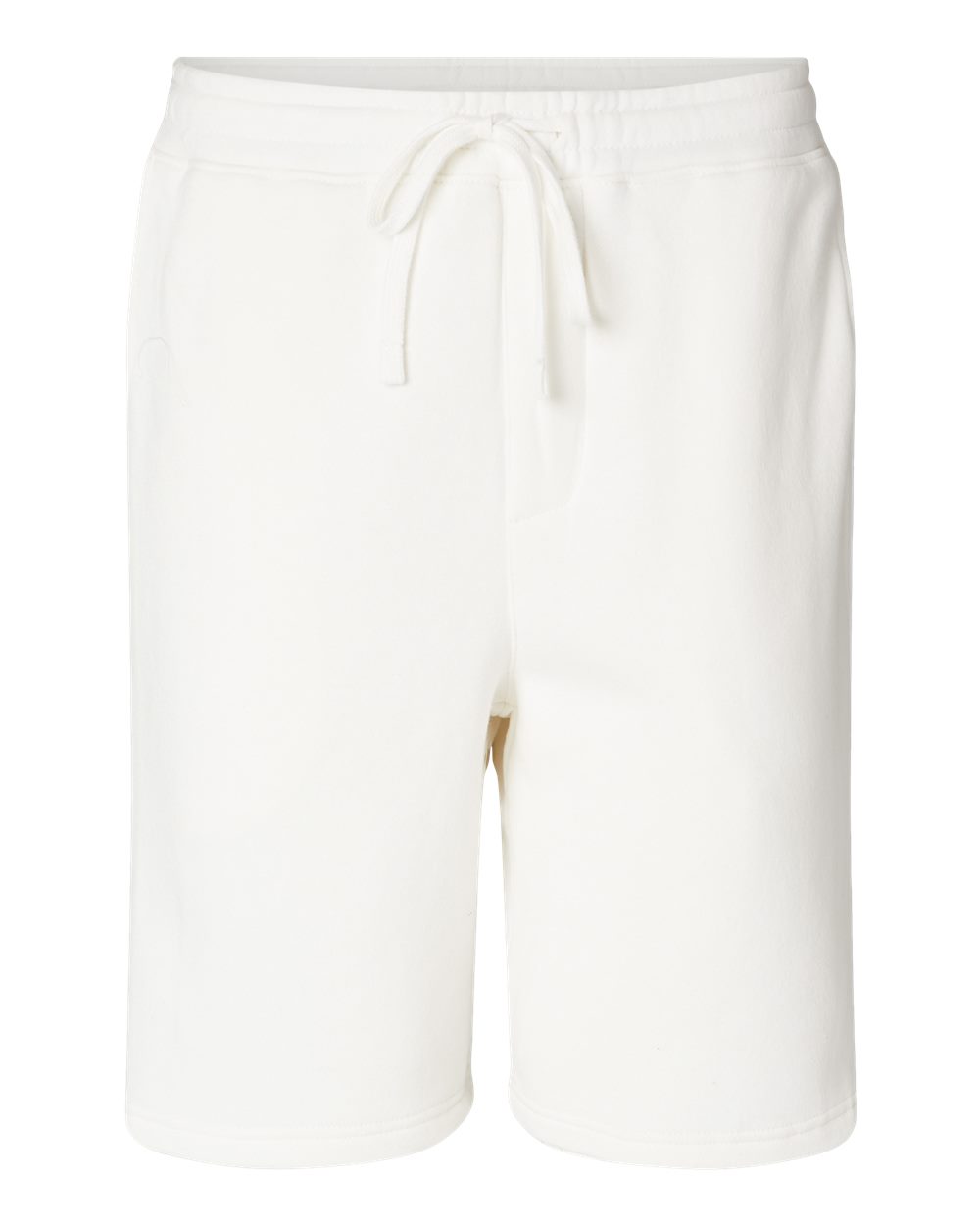 Unisex Pigment-Dyed Fleece Shorts - Front - B02676012 - Prepared For Dye