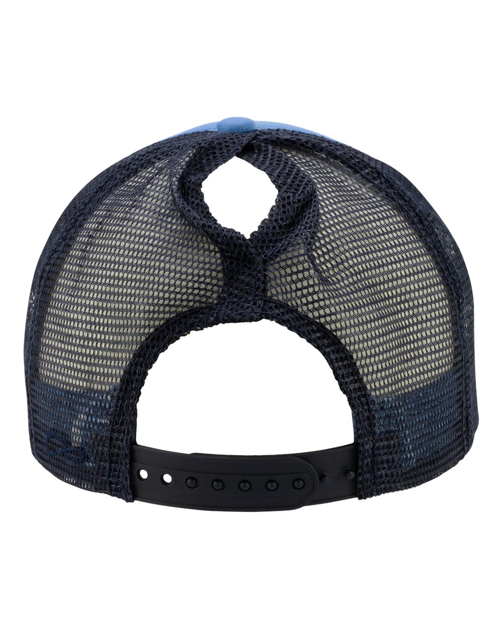 Women's Foam Trucker Cap - Back - B22395250 - Light Blue/ Navy/ Navy/ Graffiti