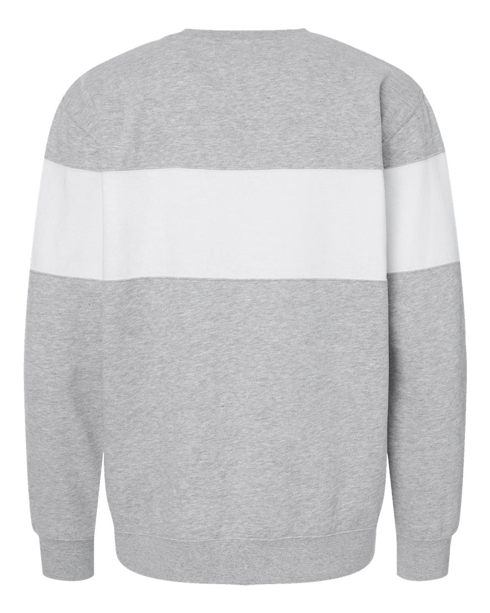 Unisex Varsity Fleece Crewneck Sweatshirt - Back - B12228582 - Oxford