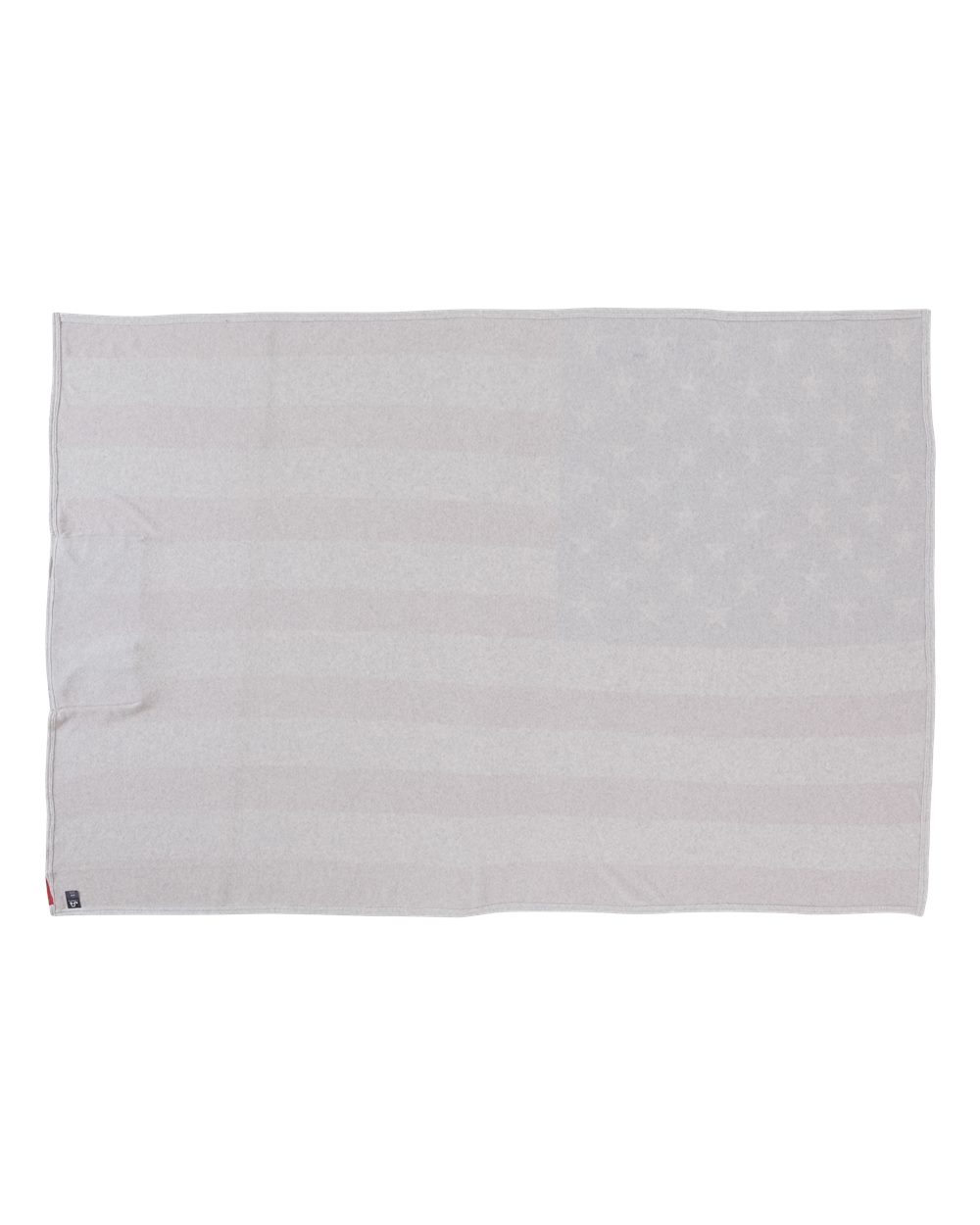 Triblend Fleece Blanket - Back - B12328120 - Stars & Stripes Triblend