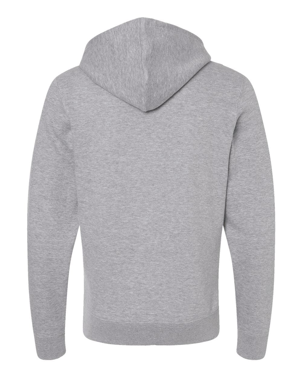 Unisex BTB Fleece Hooded Sweatshirt - Back - B13428583 - Oxford