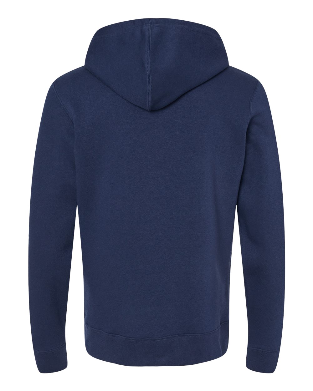 Unisex BTB Fleece Hooded Sweatshirt - Back - B13428653 - True Navy