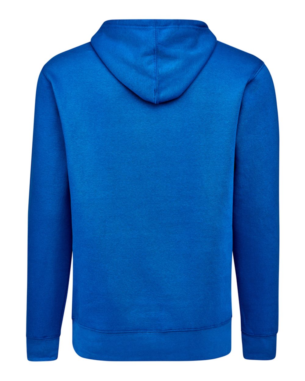 Unisex BTB Fleece Hooded Sweatshirt - Back - B13428753 - Royal