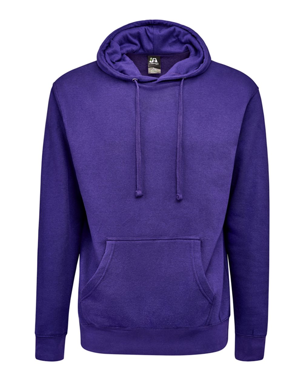 Unisex BTB Fleece Hooded Sweatshirt - Front - B13428673 - Purple