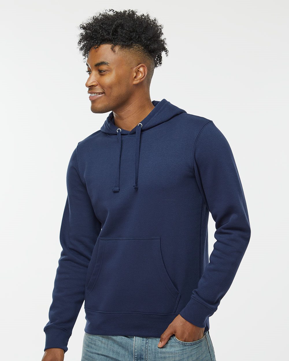 Unisex BTB Fleece Hooded Sweatshirt - styleImage