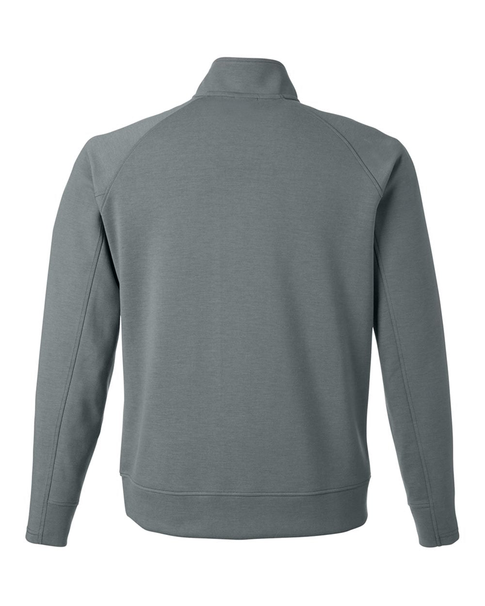 Unisex Apex Fleece Quarter-Zip Sweatshirt - Back - B18828133 - Steel