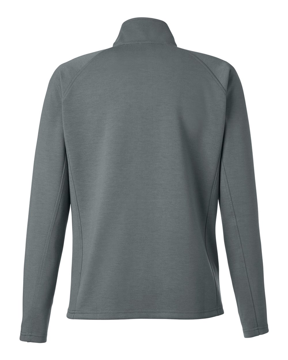 Women's Apex Fleece Quarter-Zip Pullover - Back - B19128133 - Steel