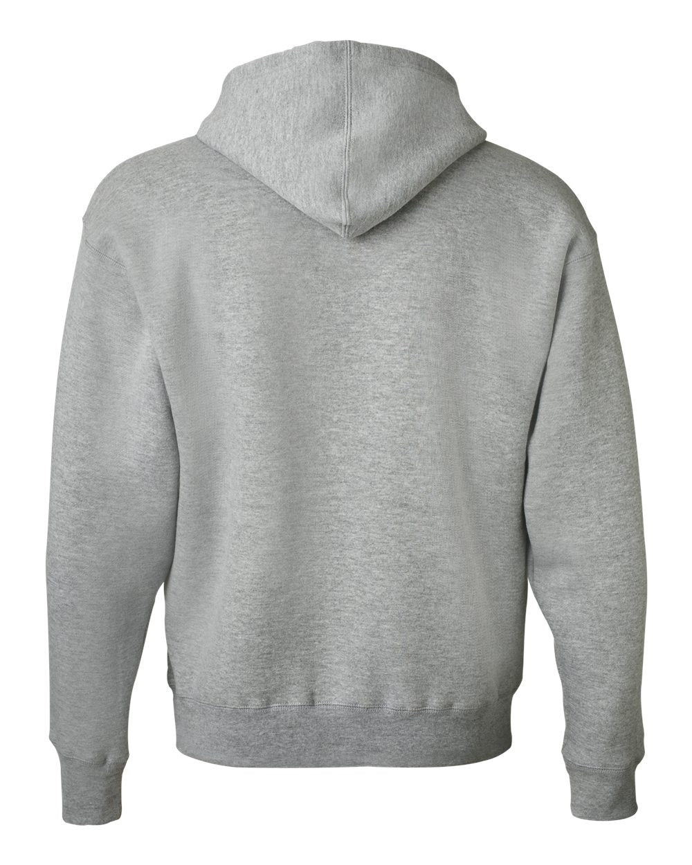 Men's Premium Full-Zip Hooded Sweatshirt - Back - B20428583 - Oxford